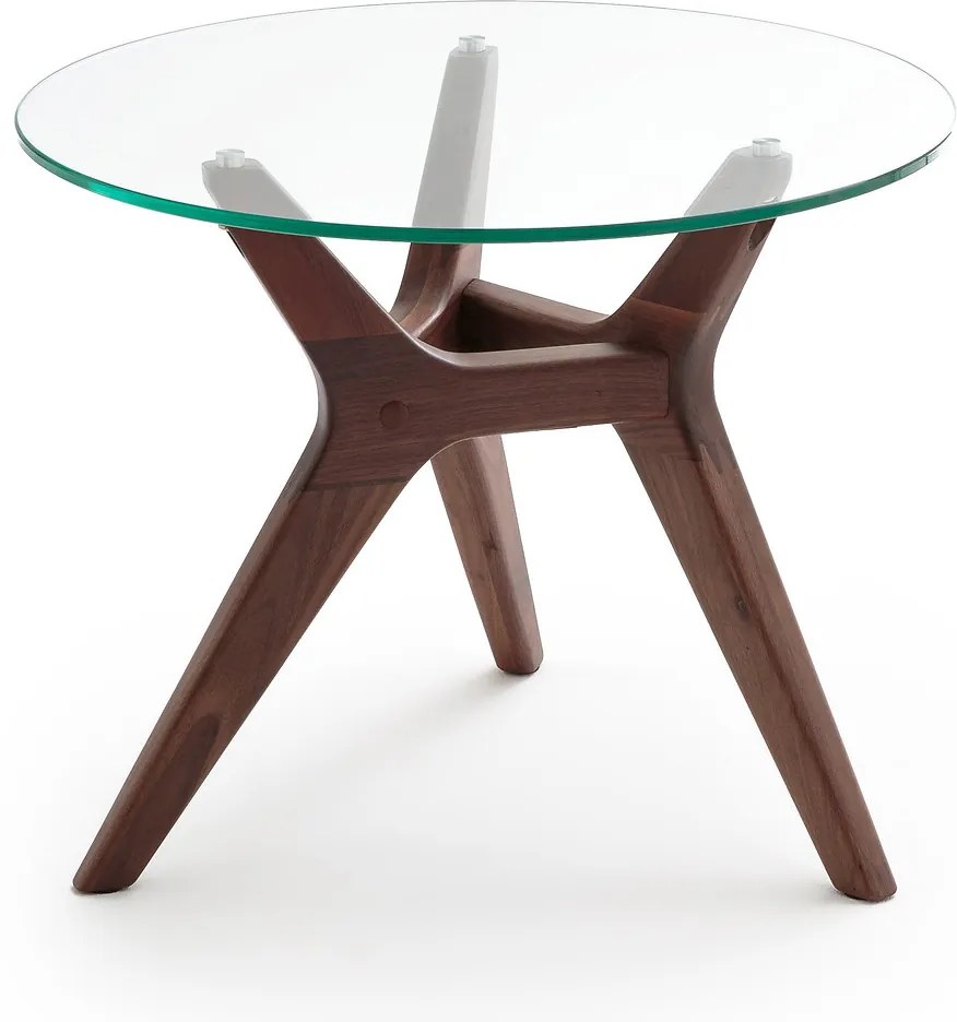 Salontafel notenhoutø50 cm, Maricielo