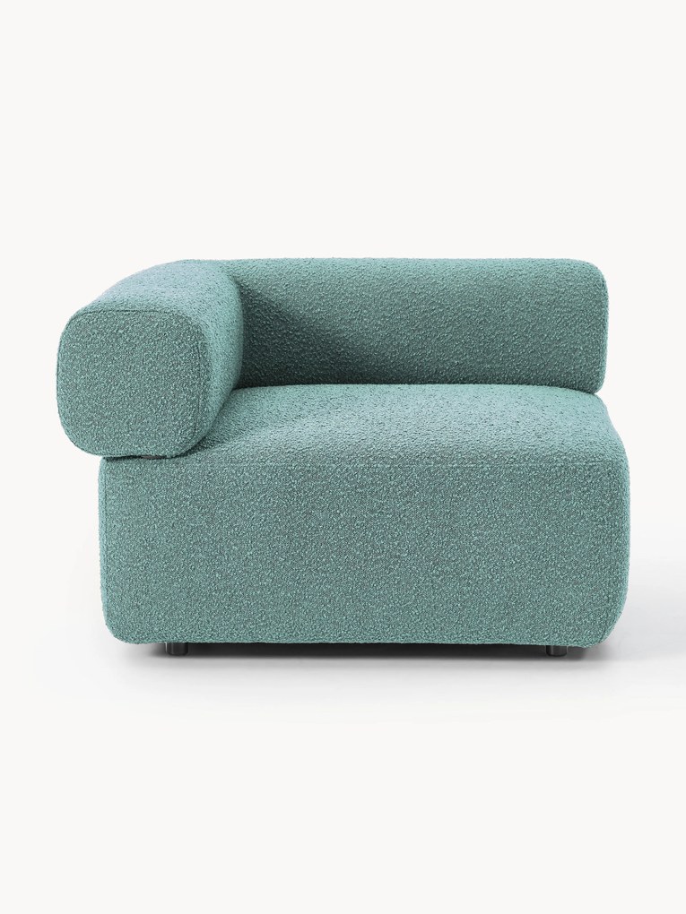 Bouclé hoekmodule Anton