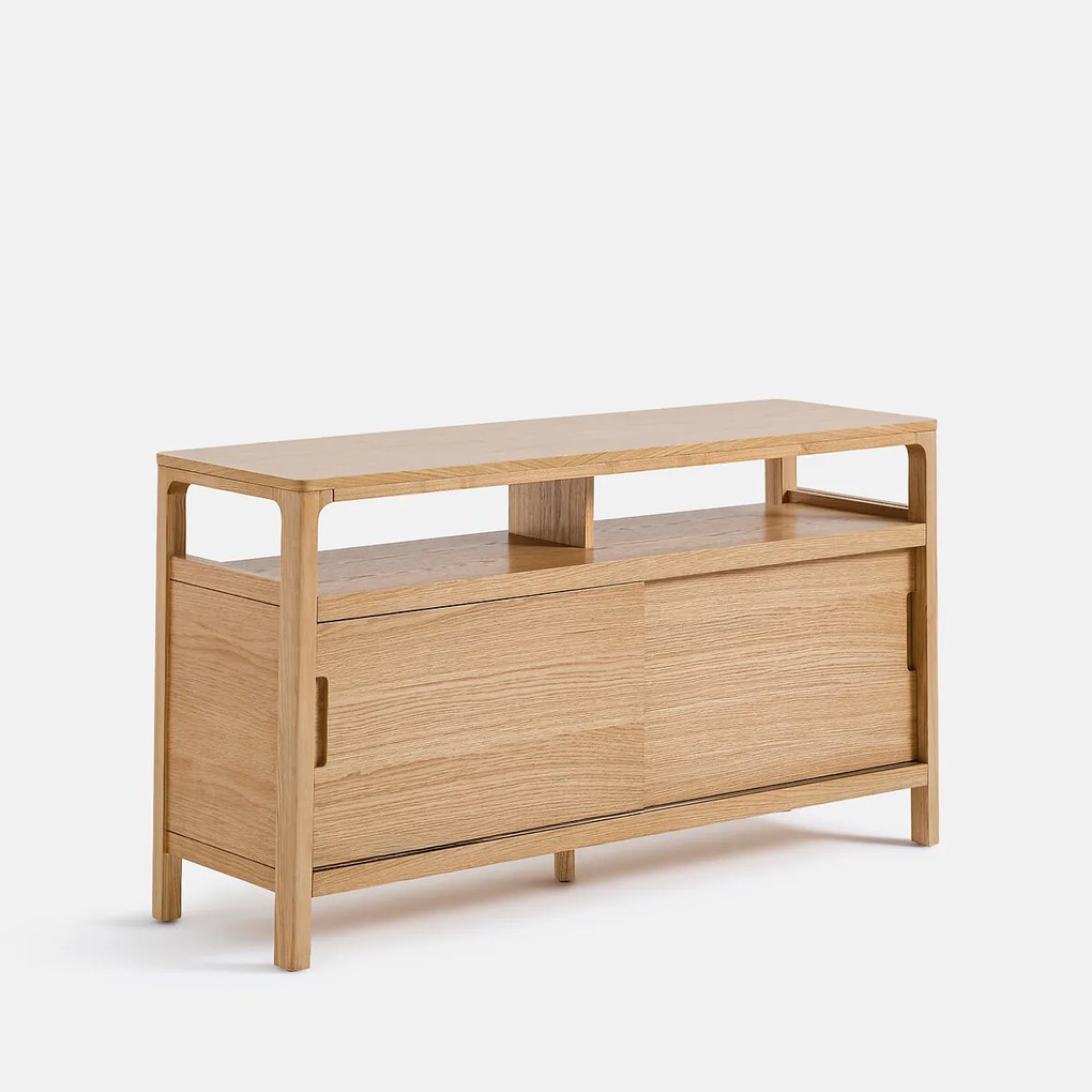 Meubel met dubbele wastafel, breedte 146 cm, TRESS