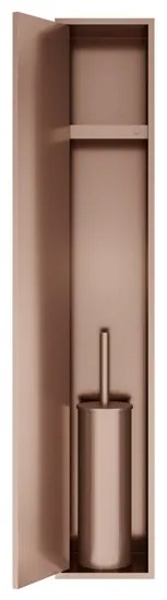 Hotbath &MORE Inbouwnis en Borstelgarnituur - 16x60x13cm - Geborsteld koper PVD PH060BBCP