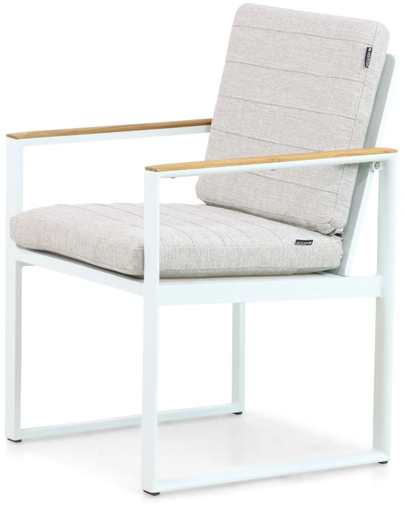 Tuinstoel Aluminium Wit Lifestyle Garden Furniture Faro