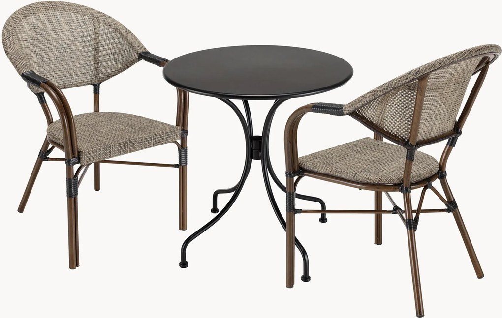 Tuin bistroset Vianney, 3-delig