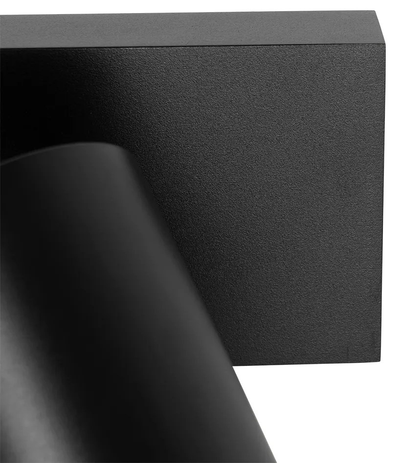 Moderne plafondspot zwart verstelbaar 2-lichts - Jeana Luxe