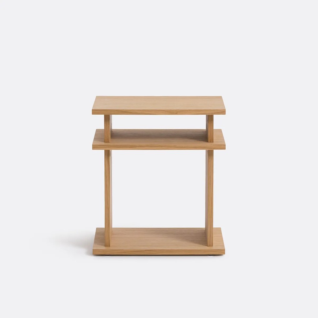 Eiken gefineerd bijzettafeltje, ABAC