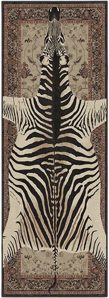 Wasbare laagpolige loper Safari By Iris Apfel