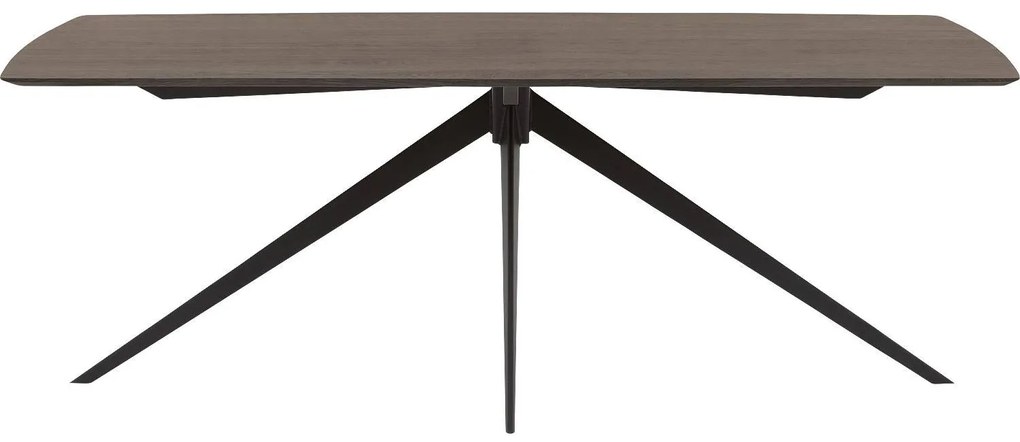 Goossens Excellent Eettafel Uniek, Semi rechthoekig 200 x 100 cm