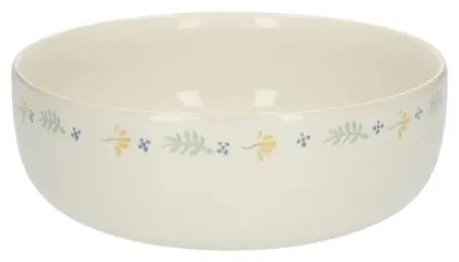Saladeschaal, steengoed, strooitakje,Ø23 x 8 cm