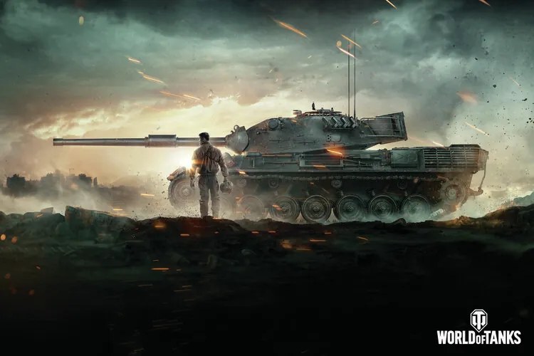 Ilustratie World of Tanks - Man and Machine, WOT