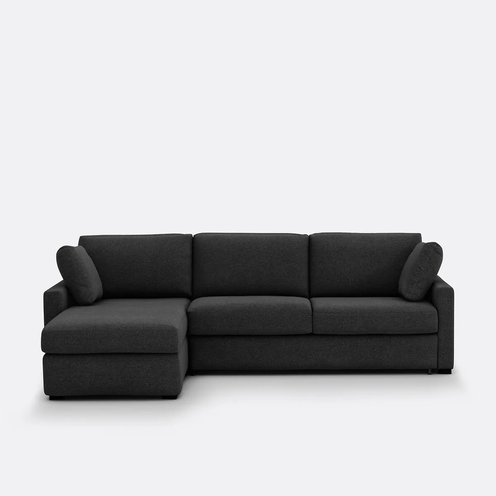 Hoekbank, omvormbaar, 4-zit, in polyester, schuim, TIMOR