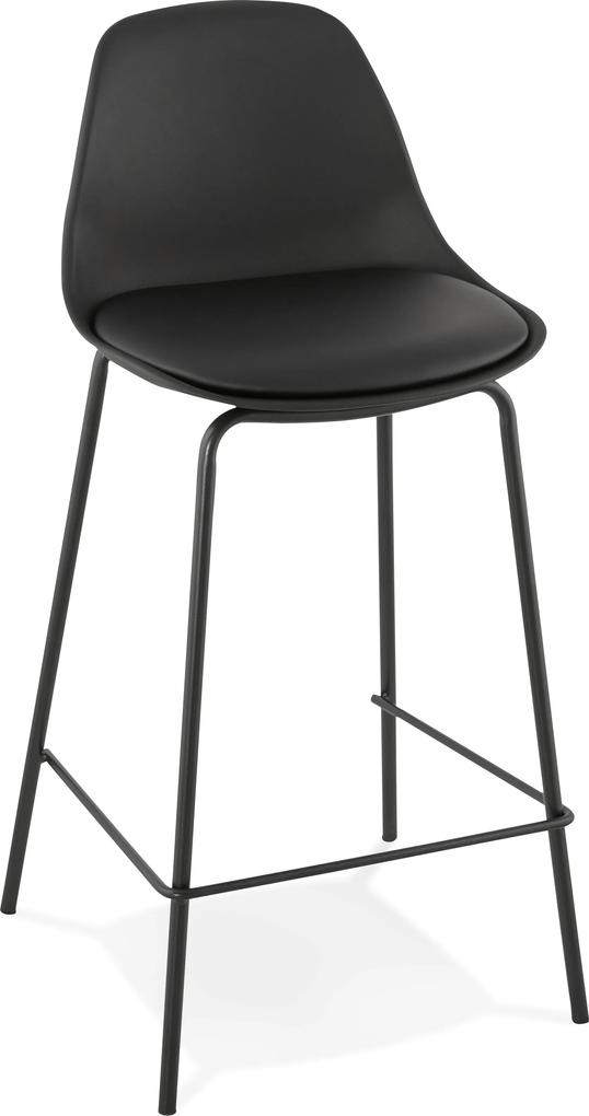 Kokoon Design Barkruk 'Escal Mini' (zithoogte 65cm), kleur Zwart