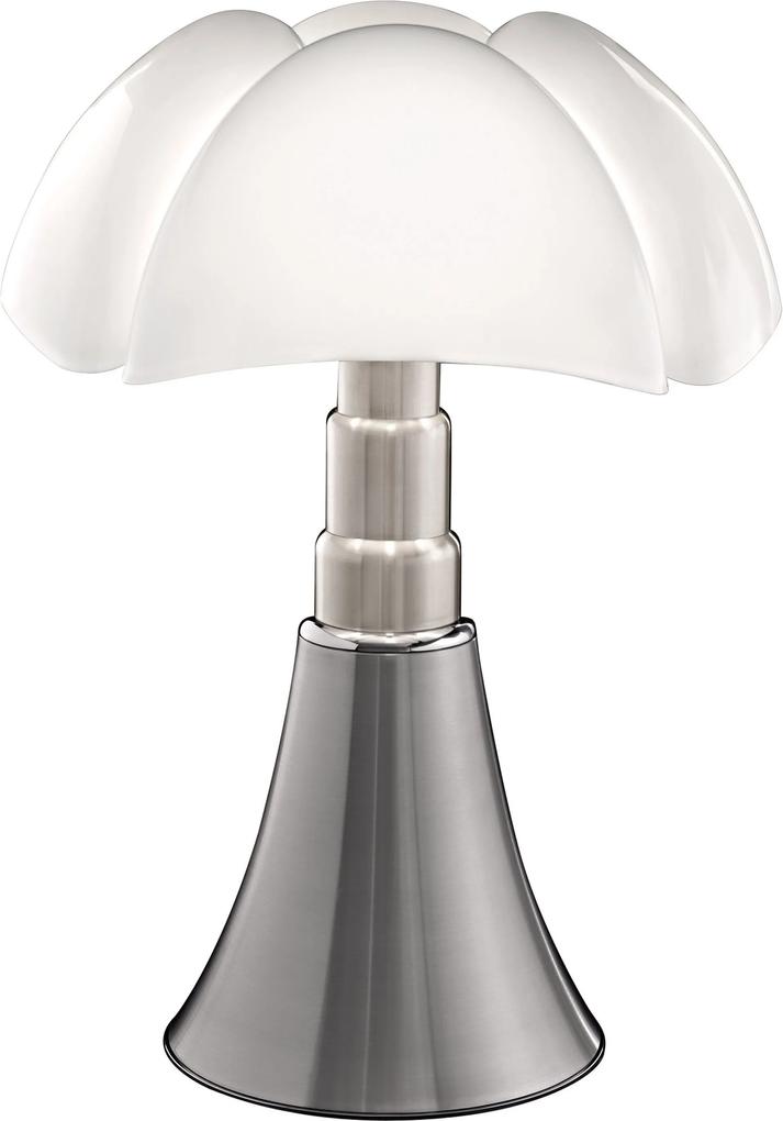 Martinelli Luce Pipistrello tafellamp LED dimbaar Satijn Aluminium