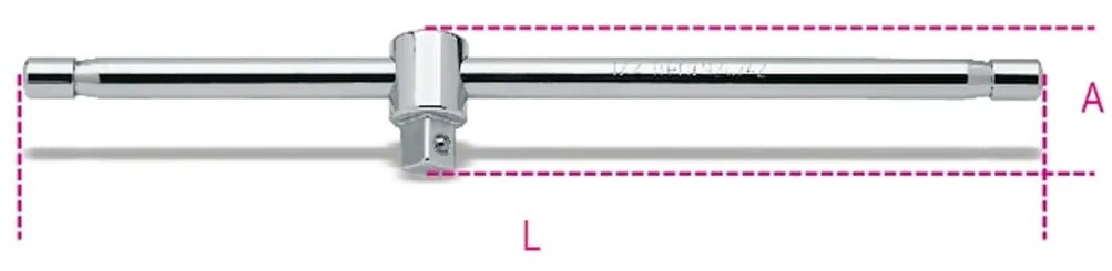 Beta Tools Wringstaaf schuivend 1/2" 920/42