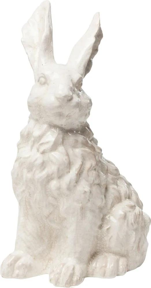 Kare Design Rabbit White Deco Beeld Konijn 47 Cm