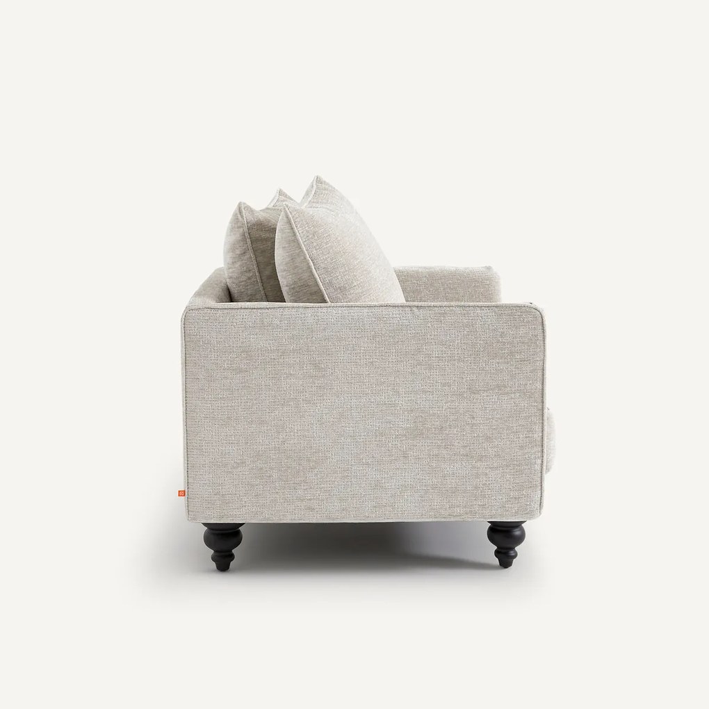 Fauteuil in gerecycled polyester, Lazare