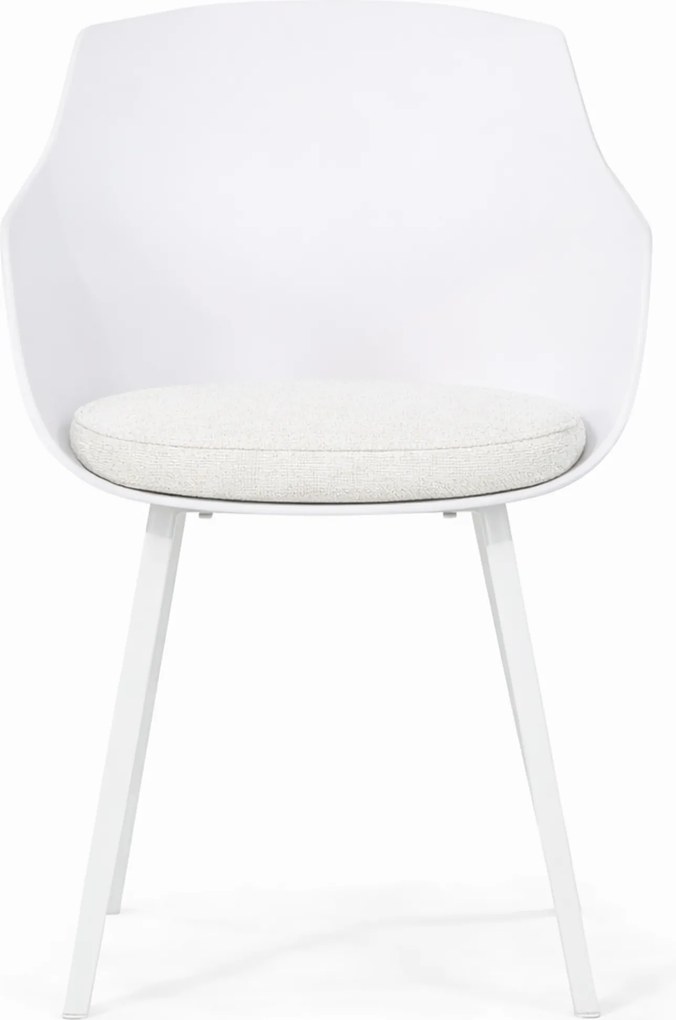 Salina Dining Tuinstoel Kussen Soft Grey Grijs