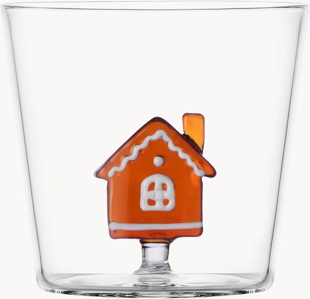 Handgemaakte tumbler Sweet and Candy van borosilicaatglas