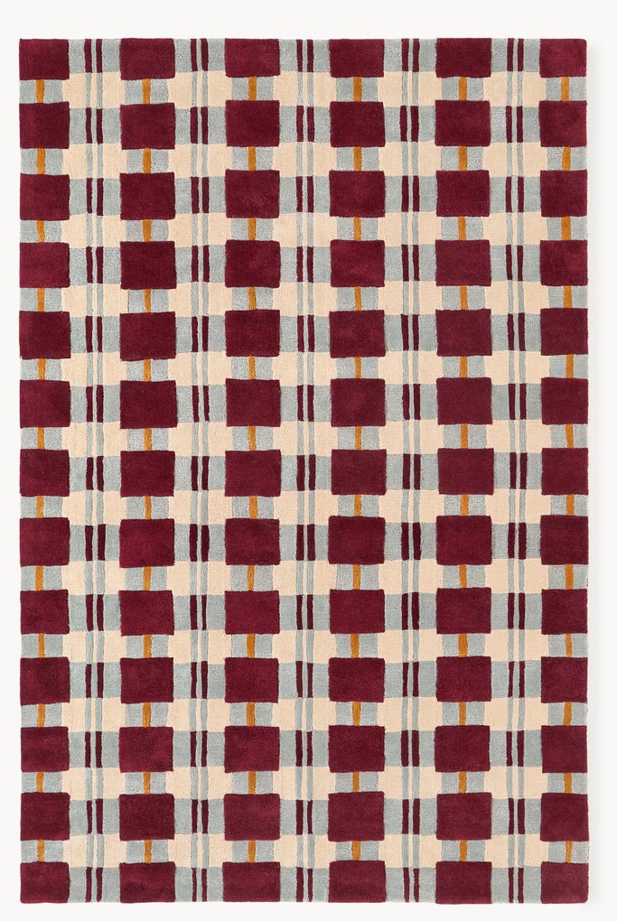 Handgetuft wollen vloerkleed Kimi