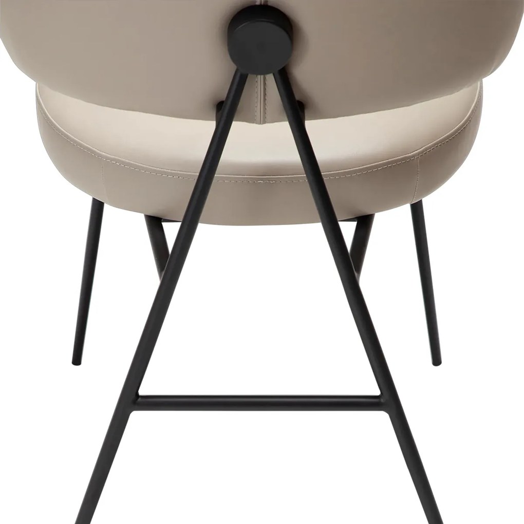 Dan-Form Roost Design Eetkamerstoel Cashmere Vintage Kunstleer