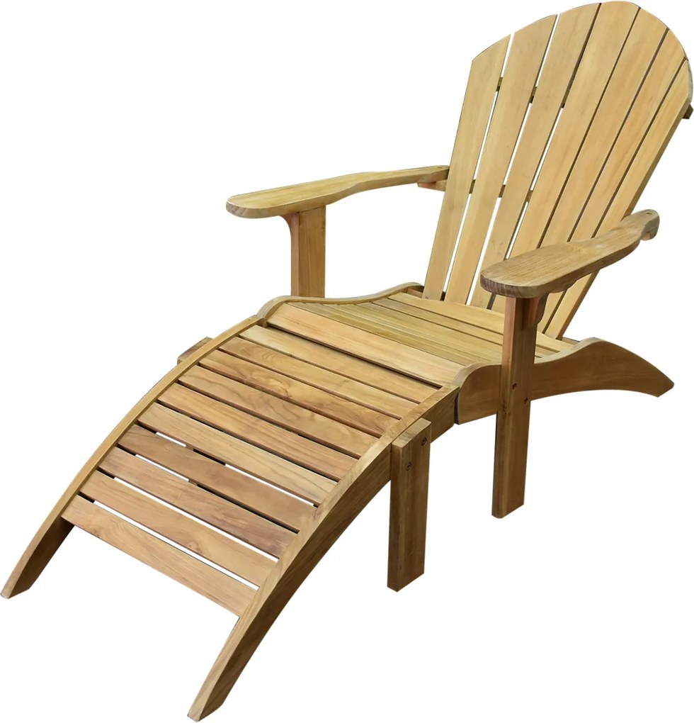 Canadian teakhouten relaxset 2-delig