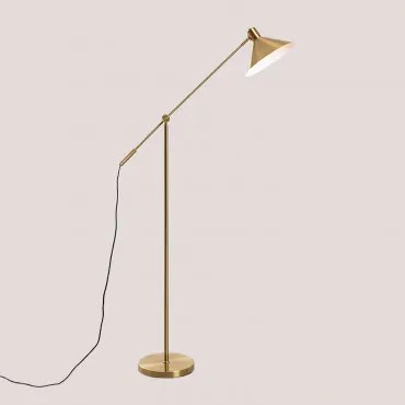 Staande Lamp Van Ijzer Francis Goud - Sklum