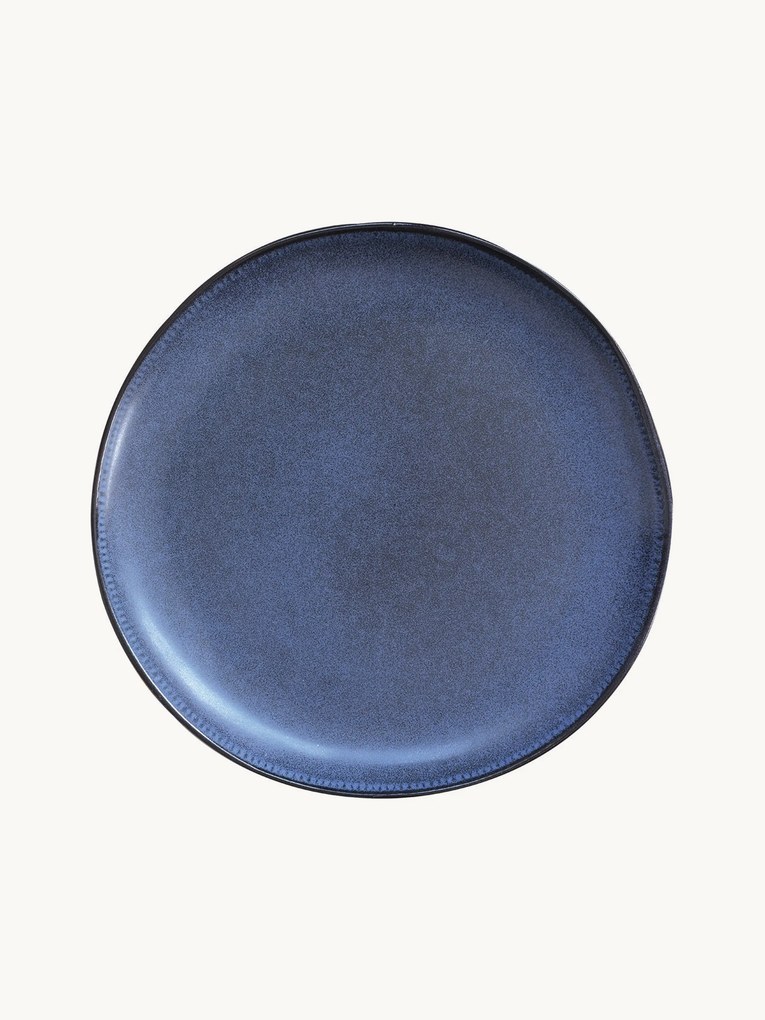 Dinerborden Blue Maison van keramiek, 6-delig