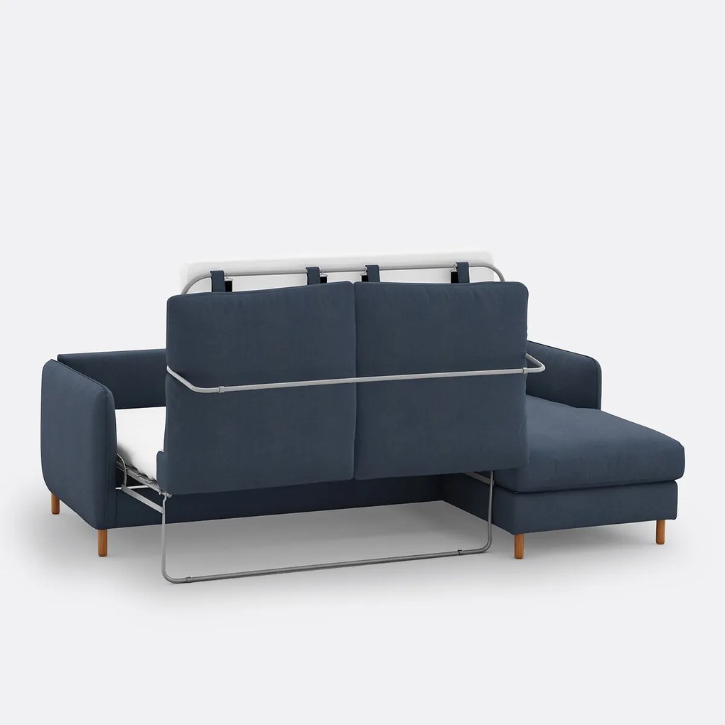 Omvormbare hoekbank, katoen en polyester, Loméo