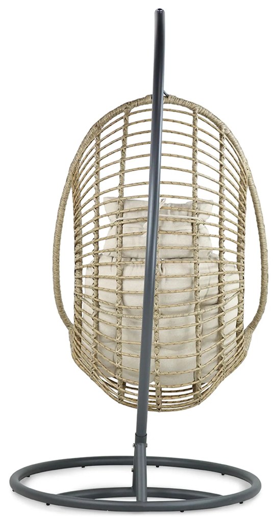 Coco Vedella Hangstoel Aluminium/wicker Taupe