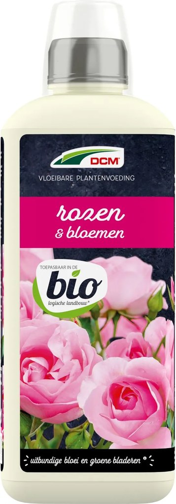 DCM vloeibare meststof rozen &amp; bloemen 0,8L - Bio