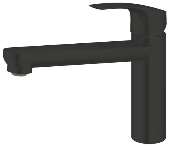 GROHE Eurosmart Keukenmengkraan - 22.2cm - draaibare uitloop - matte black 304632430