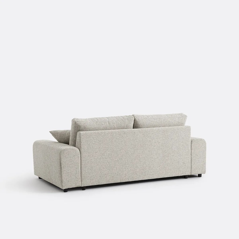 Rechte 2-zitsbank in gestippelde stof, GALENE