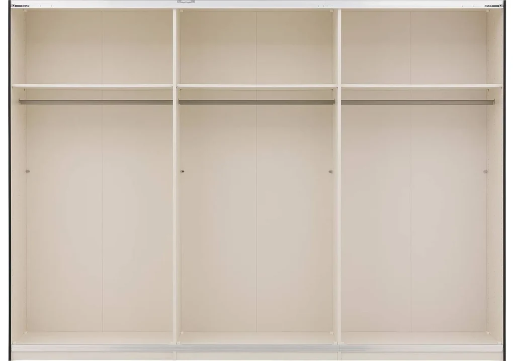 Goossens Kledingkast Easy Storage Sdk, 303 cm breed, 220 cm hoog, 3x 3 paneel schuifdeuren