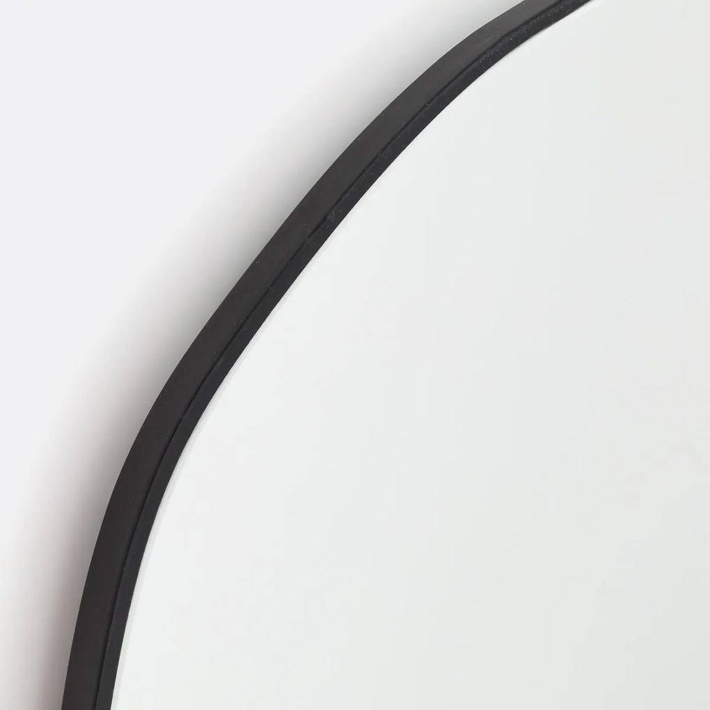 Organische vorm spiegel, lengte 63,5 cm, hoogte 53,3 cm, ORNICA