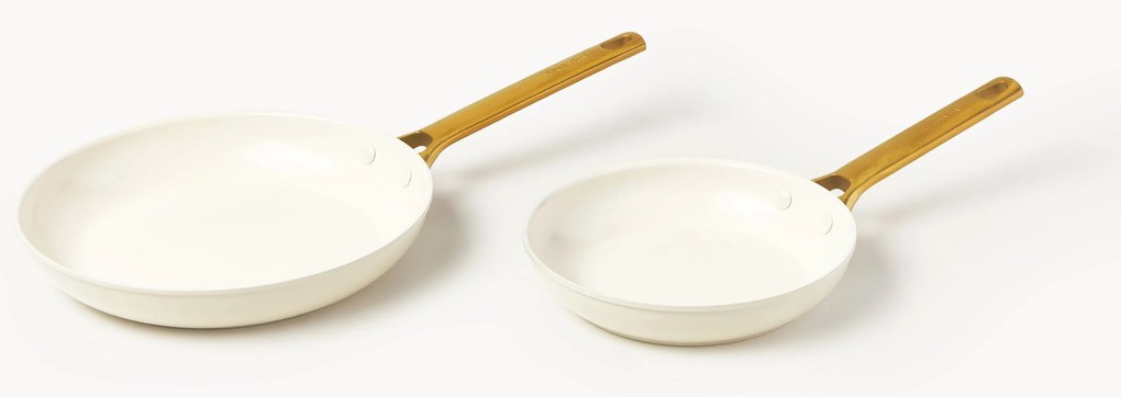 Braadpannen Padova met antiaanbaklaag, 2-delig