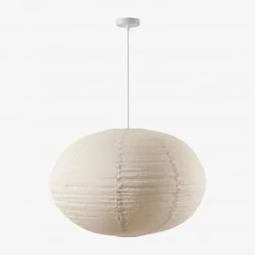 Elijah Hanglamp Van Linnen Ø65 Cm - Sklum