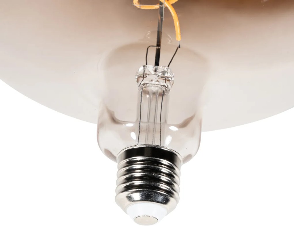 E27 dimbare LED lampen G220 bruin 4,9W 130 lm 1800K