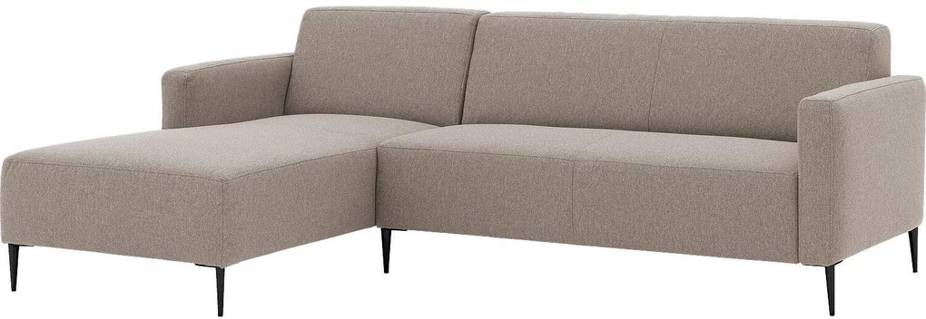 Goossens  Key West grijs, stof, 2,5-zits, modern design