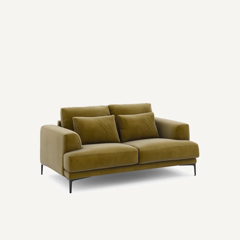 Bank 2-zit in fluweel, Marsile