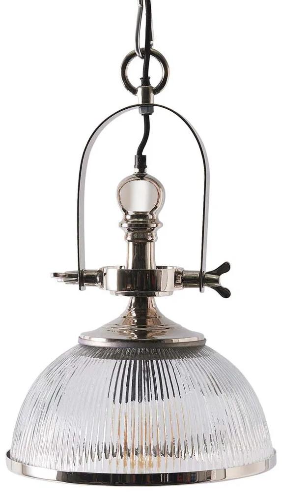 Rivièra Maison - Brixton Factory Hanging Lamp - Kleur: zilver