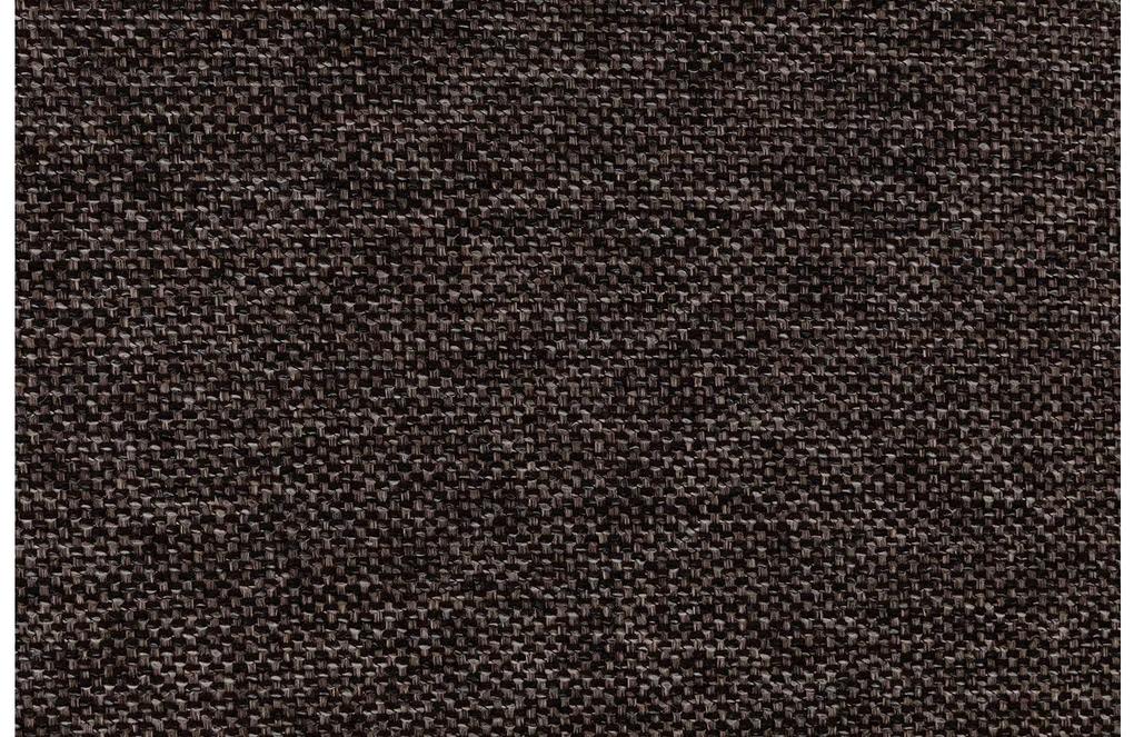Goossens Hoekbank N-joy Divana Met Ligelelement bruin, stof, 2,5-zits, stijlvol landelijk met ligelement links