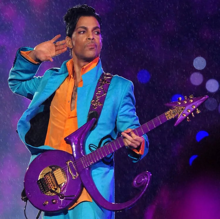 Foto Prince at Super Bowl XLI, Theo Wargo
