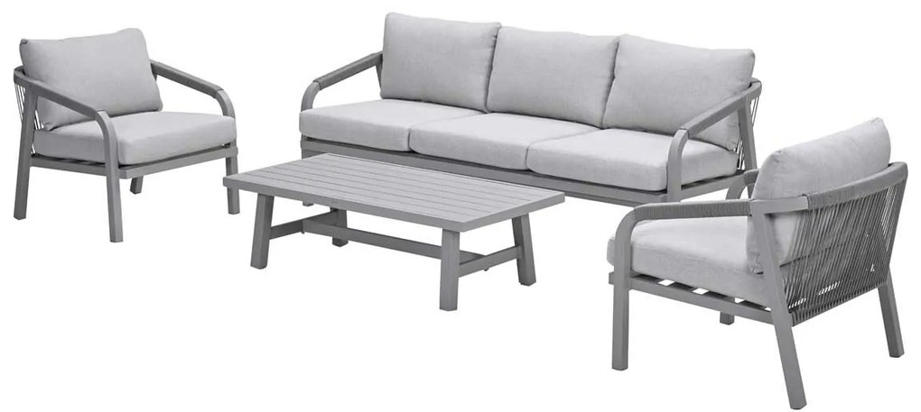 Garden Impressions Tarera loungeset 4-delig - taupe