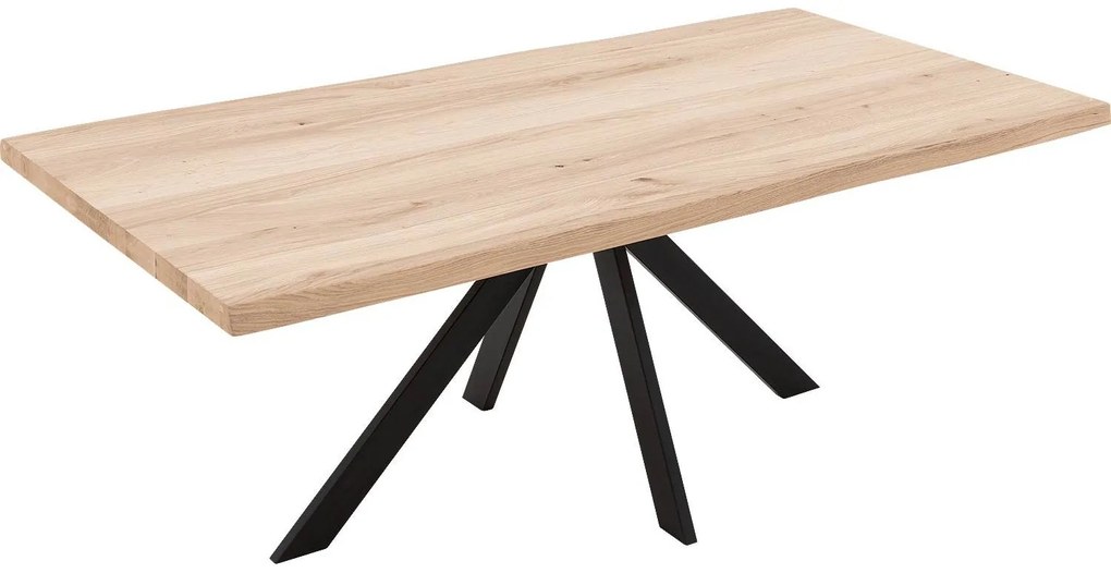 Goossens Eettafel Blade, Boomstamblad 260 x 100 cm 5 cm dik