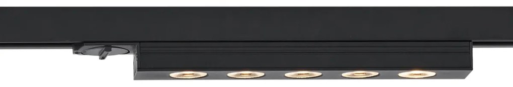 Moderne plafondlamp zwart voor railsysteem 1-fase 5W 370 lm 3000K - Iconic Tsiri
