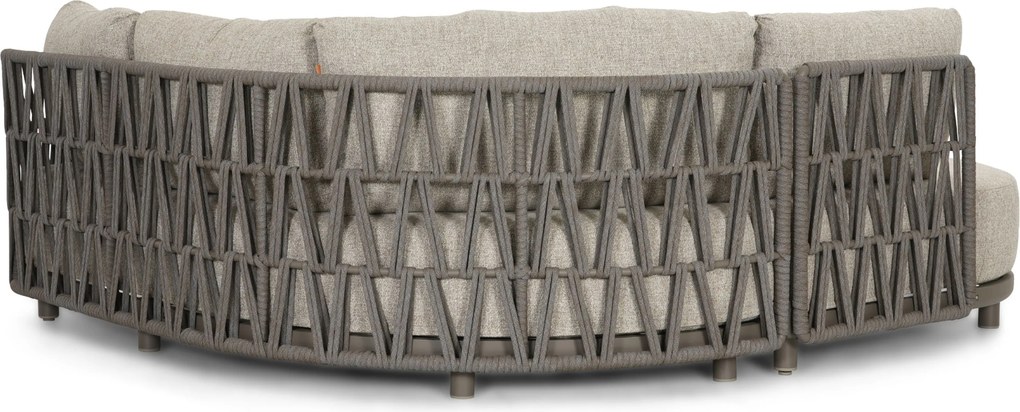 Loungeset tuin 5 personen Rope Taupe  Santika Furniture Santika