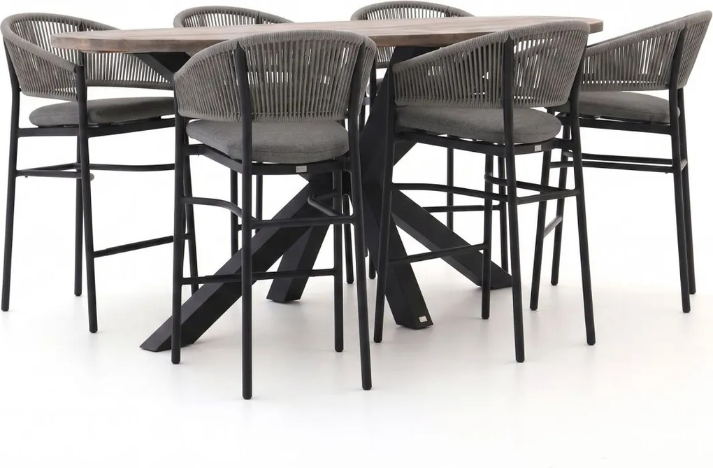 Barset Bellagio  | 6 personen | Tuinset teakhout | 7-delig | Kees Smit Tuinmeubelen