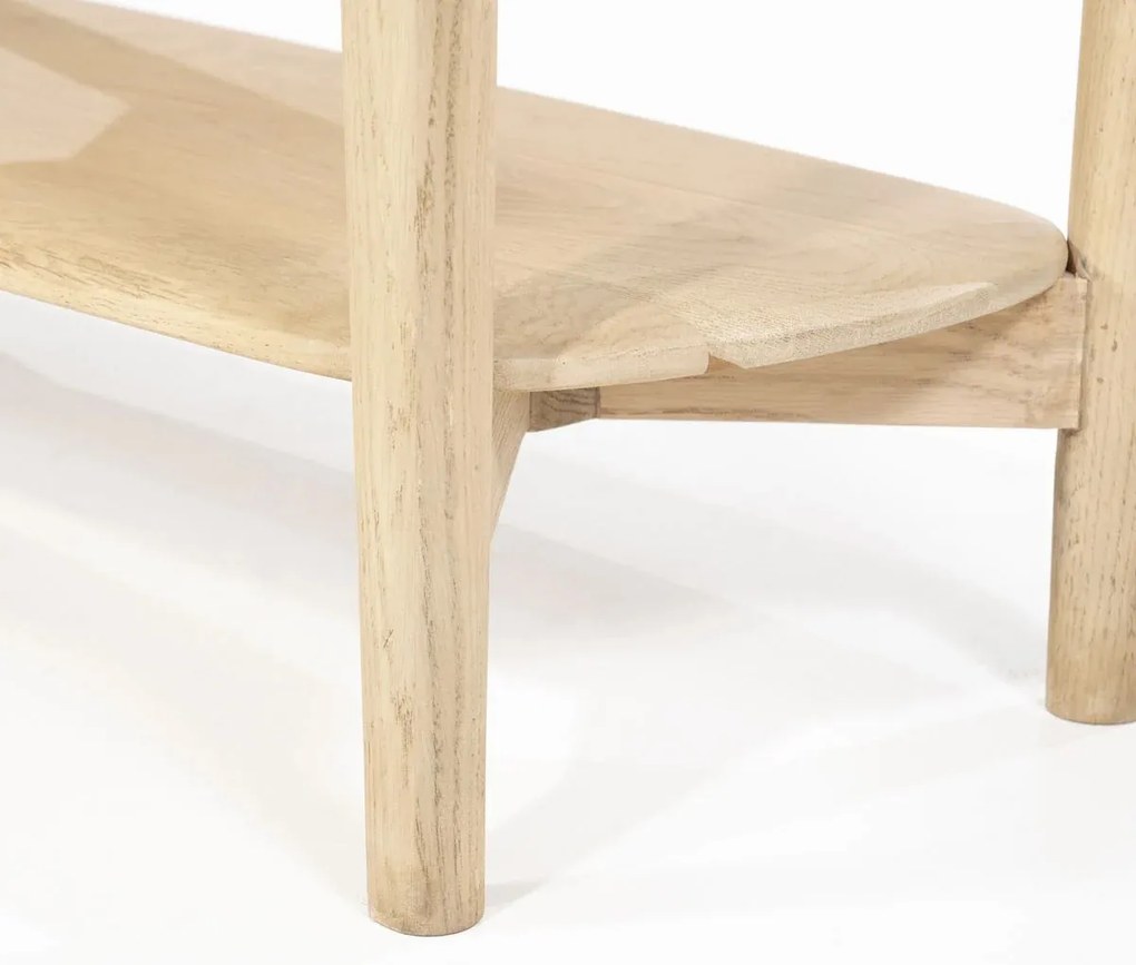 Open Vakken Kast Eiken Hout - 110x40x170cm.