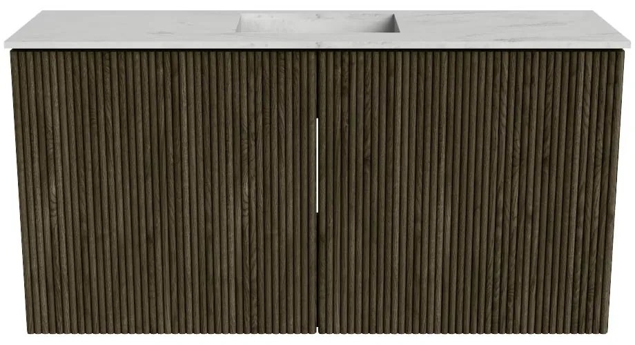 Mondiaz Joya DLux 80cm toiletmeubel shadow met wastafel faye midden zonder kraangat opalo