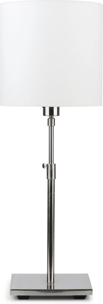 It's About Romi | Tafellamp Bonn lengte 25 cm x breedte 25 cm x hoogte 70 cm wit tafellampen ijzer tafellampen verlichting | NADUVI outlet