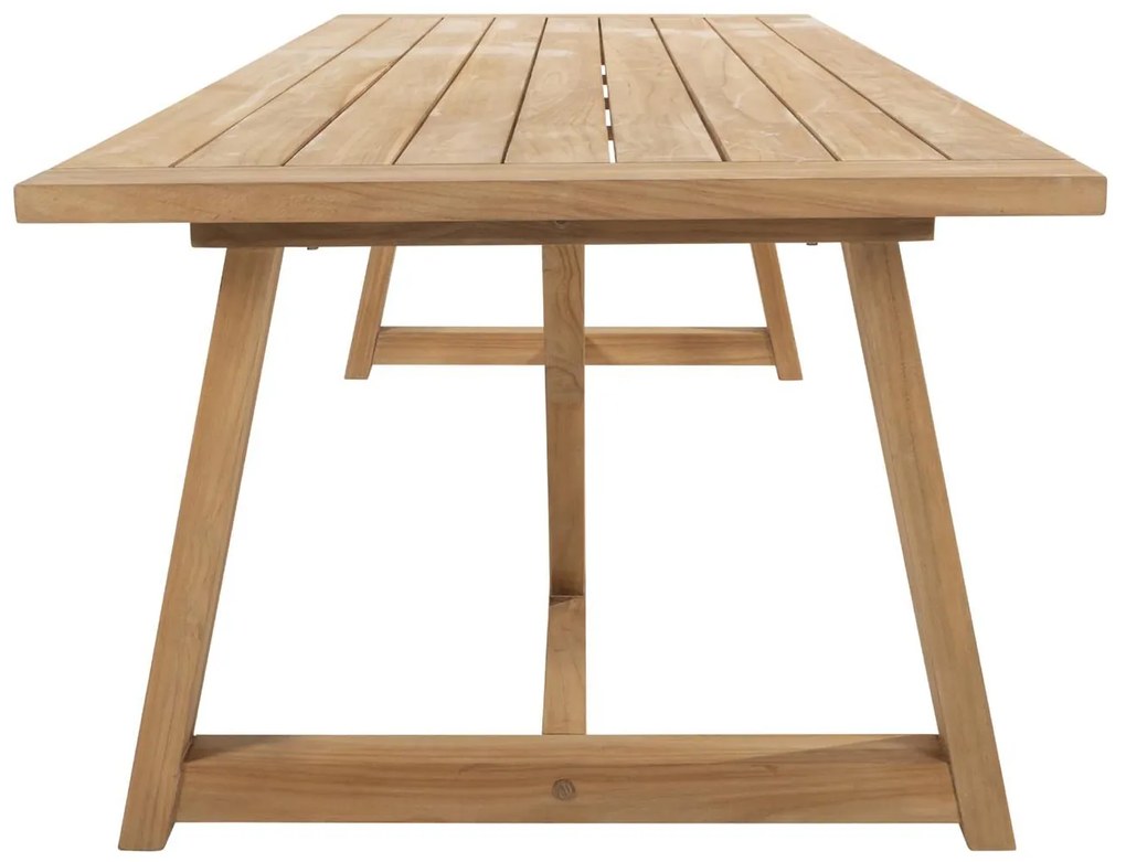 Taste by 4 Seasons Noah teak tuintafel met blad 260 x 100 cm      houtkleur weerbestendig