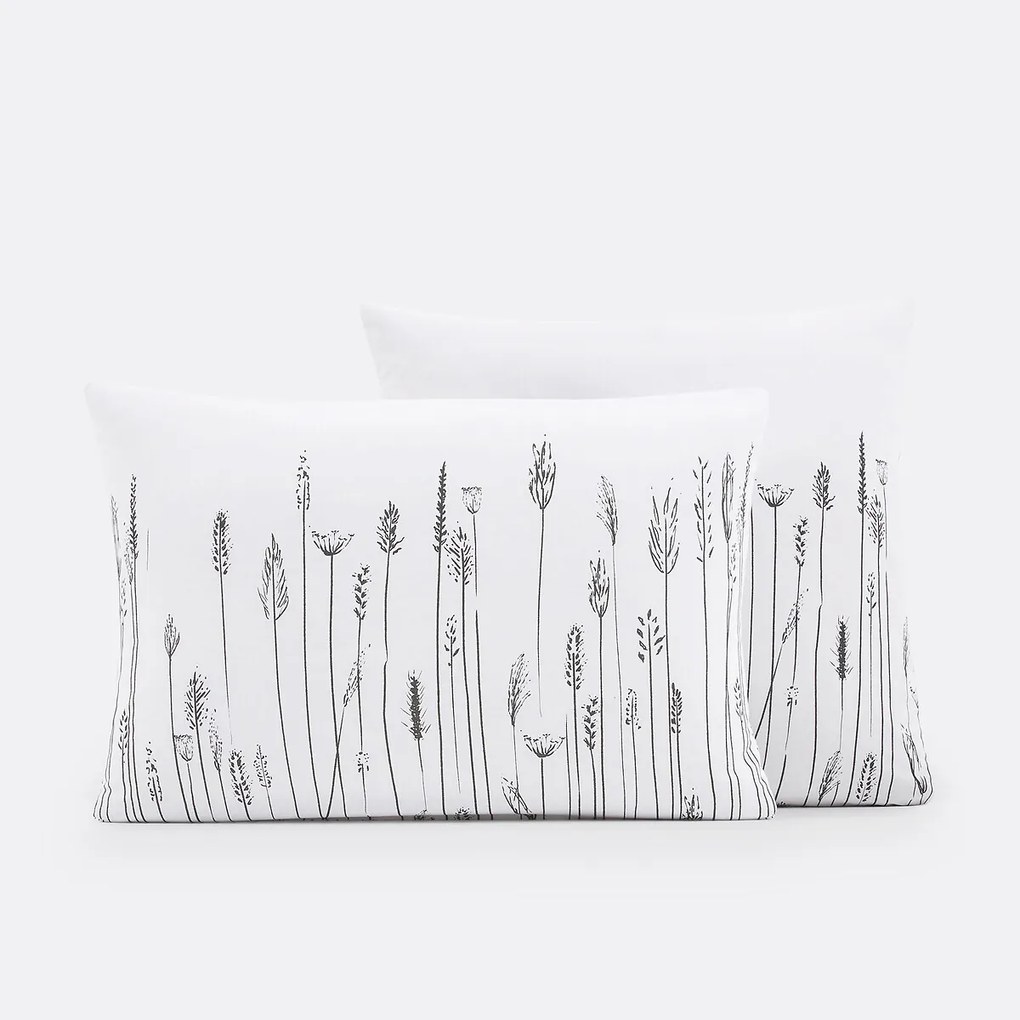 Kussensloop in katoen, Flore